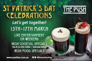 St. Patrick's Day Celebrations at The Push